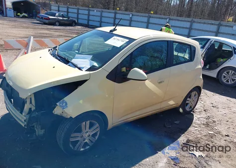 2014 Chevrolet Spark 1Lt Auto из США, поврежденный, VIN KL8CD6S9XEC410142